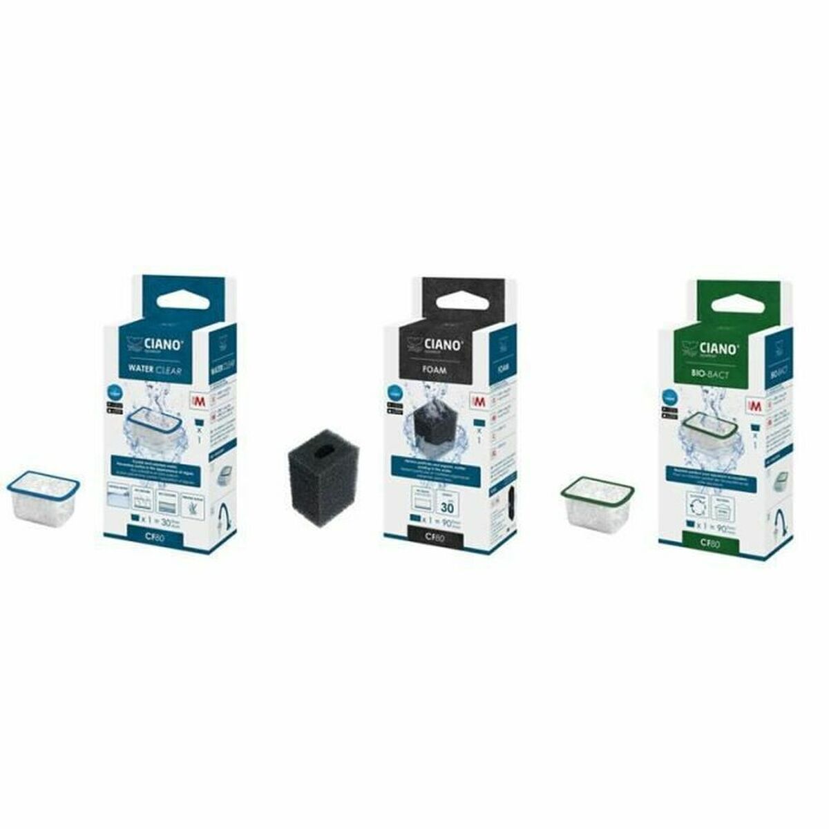 Vandfiltre Ciano Pack